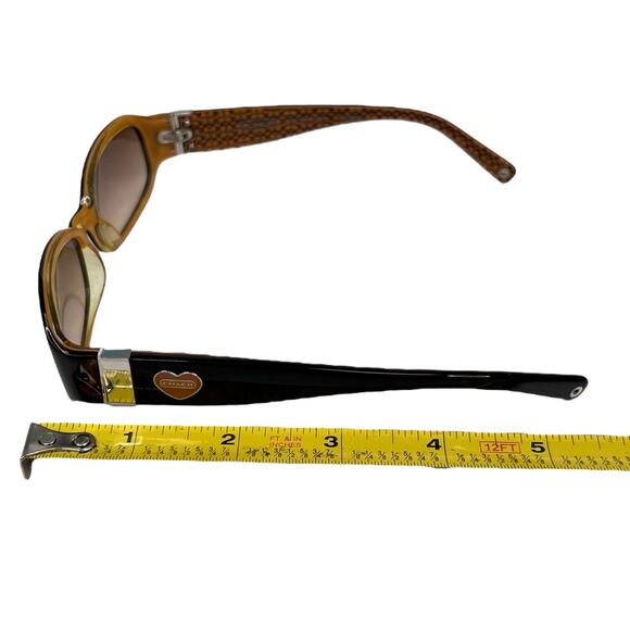 Coach Women’s Lindsay Tortoise Brown Sunglasses - Picture 12 of 13